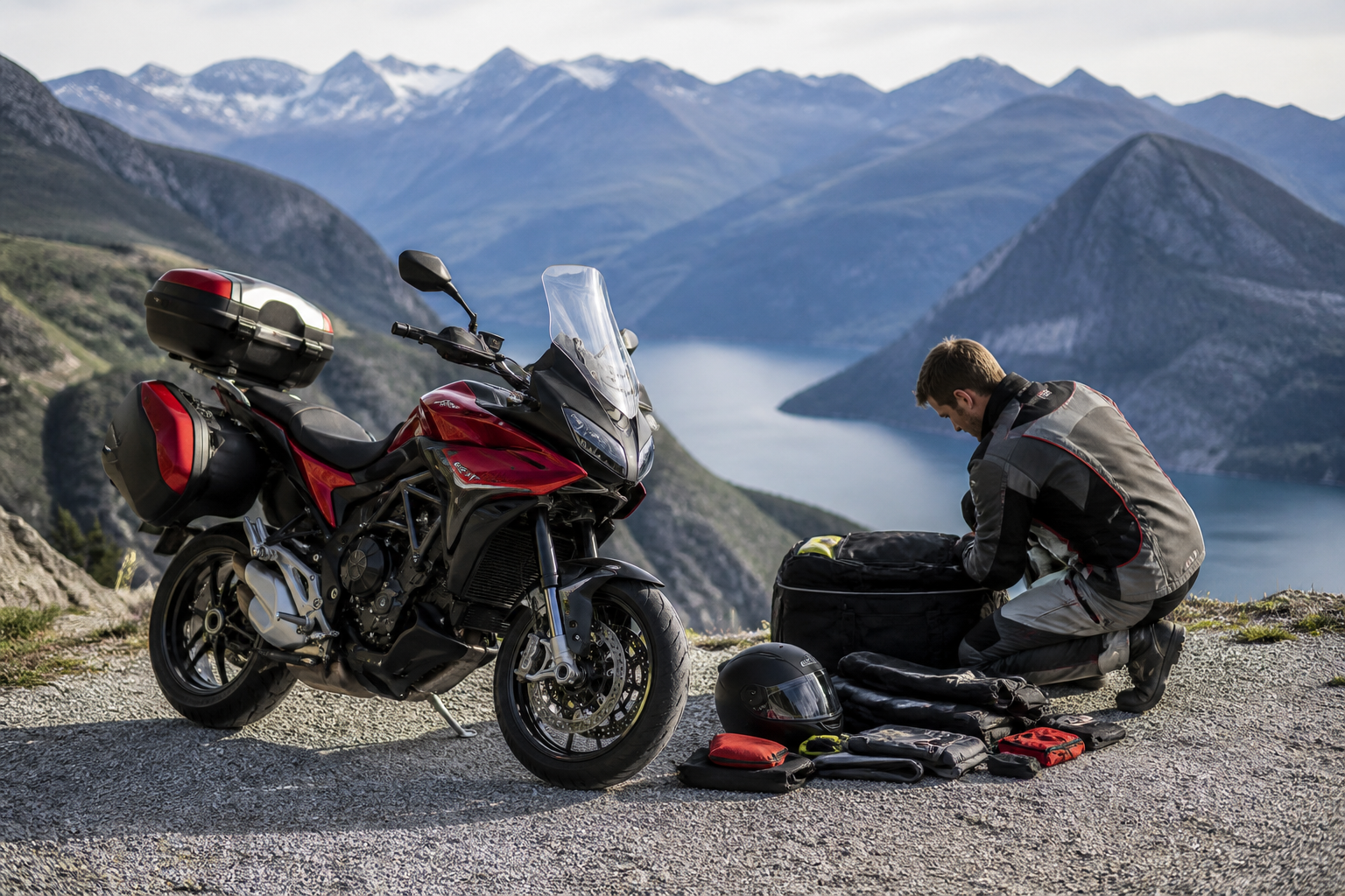Motoros túra csomagolás: 7 tipp Turismo Velocéhez